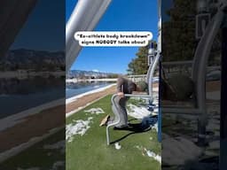 Ex-Athlete Struggles No One Warns You About #fitnessover30 #athletelife #longevity
