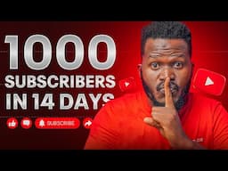 1000 YouTube Subscribers in 2 Weeks | How To Make Money Online in 2025