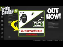 EASY DEV CONTROLS FS25! HOW TO USE & INSTALL MOD IN FARMING SIMULATOR 25 - Easy Development Controls