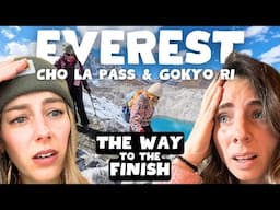 TREKKING BEYOND EBC 🏔️ Episode 3🇳🇵Chola Pass, Gokyo Ri & Return to Lukla