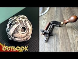 What's This MYSTERIOUS Grenade Thingy Found In Scandinavia And This Old Tool With A Copper Cylinder?