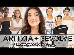 HUGE TRY-ON HAUL 🖤✨ ARITZIA, REVOLVE, ALO YOGA #summerfashion