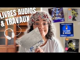 Travaux future BIBLIOTHÈQUE 🔨📚 en écoutant des LIVRES AUDIOS 🎧📖