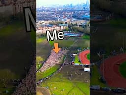 The craziest race start I've been in #run #crosscountry