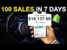 How To Get Your First 100 Sales Dropshipping in 2025 (FAST METHOD)
