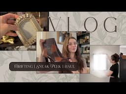 Birthday THRIFTING, Decor SNEAK PEEK, Thrift HAUL - VLOG