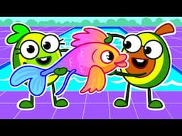Magic Fish Rescue! 🐟✨ | Funny Adventure with Pit & Penny 🥑