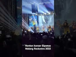 konser Elpamas - Malang Rockestra 2025 di Gedung Kesenian Gajayana #shorstvideo