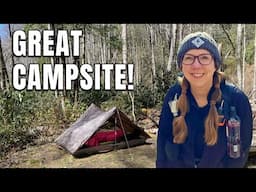 BACKPACKING in Great Smoky Mountains - Little River Trail to Campsite 24