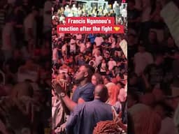 Francis Ngannou loved what he saw from Kamaru Usman at UFC Atlanta 👏