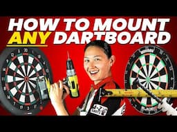 How To Mount ANY Dartboard (5 Easy Steps)