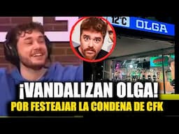 💥ATACAN EL ESTUDIO DE OLGA POR FESTEJAR LA CONDENA DE CRISTINA💥