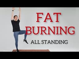 20 MIN STANDING FULL BODY CARDIO WORKOUT 🔥 FAT BURNING / No Jumping / Home workout