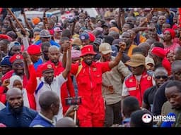 President  Bobi Wine atuse mukuggulawo e dwariro Nalukoola lyeyakoledde abantu be kawempe North