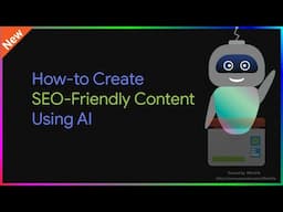 How-to Create SEO-Friendly Website Content Using AI