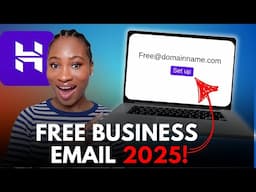 How To Claim A Free Business mail & Domain name From Hostinger