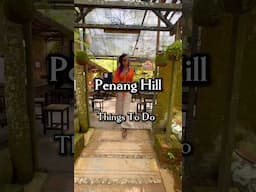 Penang Hill Things To Do In Malaysia 🇲🇾 #penang #penanghill #penangfoodie #malaysia #travelshorts
