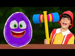 Surprise Eggs X Finger Family Vehicles | Nursery Rhyme For Kids | BabyBillion Rhymes
