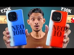 IQOO Neo 10 vs IQOO Neo 10R - Snapdragon 8s Gen 4 vs Snapdragon 8s Gen 3 ! 😱