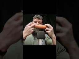 [ASMR] With A HUGE Carrot #asmr #asmrshorts #asmrshort  #asmrvideos  #relax  #mukbang