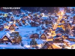 I Spent a Magical Night at Japan's Most Beautiful Snow Village | Shirakawa-go