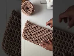 Sometimes a necessary part of making is unmaking. Learn to enjoy all parts of the process🤎 #crochet