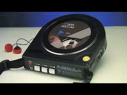 A Discman that plays cassette tapes - Suntone CD100