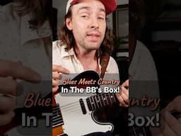 The BB King Box - Country Meets Blues Licks! #bluesguitar #guitarlesson #country