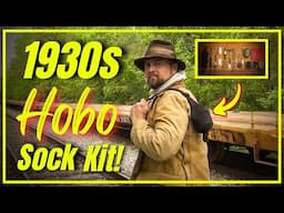 Tiny 1930s Hobo SOCK Survival Kit — Fits in Your Pocket!