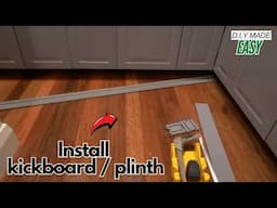 How to install ikea kickboard plinths   METOD