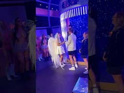 Angel Bride Getting Married at EDC ✨ #edc #edclv #festival  #wedding