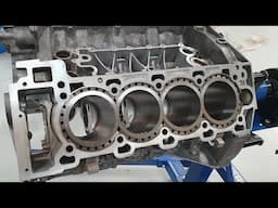 Jaguar 5.0 short block build (part 4)