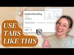 ✨ NEW Notion Tabbed Database Layouts (And the Smartest Way to Set Them Up!)