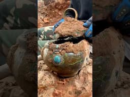 Big Treasure Hunt Jar 🏺 Full Of Gold 🤯❌ #treasurehunt #gold