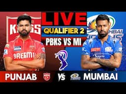 🔴IPL 2025 LIVE: Punjab vs Mumbai | Live Cricket Match Score & Commentary | PBKS vs MI Qualifier Live