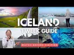 The Ultimate Iceland Travel Guide | Our One Week Itinerary in Iceland