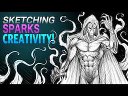 Sketching Sparks Creativity