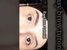 Easy peasy brow tutorial @AnastasiaBeverlyHills  brow wiz #browtutorial #anastasiabrows #browwiz