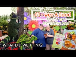 Dollywood Flower & Food Festival! Tasting Pass and Park Walkthrough the Flowers! Come Along With Us!