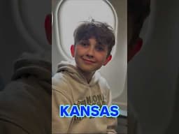 Levi and I are Kansas bound ✈️ One-on-one trips with my kids are the best. They grow so fast!