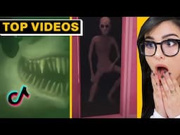Scary TikToks That Made Me Sleep With The Lights On | SSSniperWolf