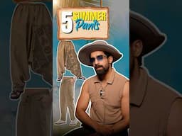 5 Summer Pants #summerfashion #pants #summerstyle