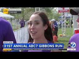 ABC7 Gibbons 5K Run and 3K Walk -  5 31 25 - Dan Hughes & Emily Welch 930am