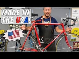 My Customer LOVES their OLD TREK road bike! Worth fixing? 1984 Trek 330 gets wider tires and tape!
