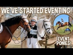 FIRST ONE DAY EVENT WITH PANDA AND DANDY! * EVENTING PONIES *