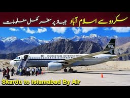 Skardu to Islamabad by Air ✈️ | Ticket Price, Booking & Flight Experience | Skardu Vlog | PK BUSES