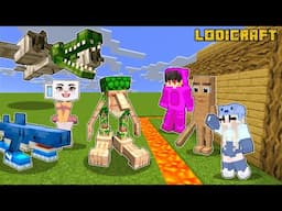 TUNG TUNG TUNG SAHUR vs Secure House In Minecraft! ( Tagalog )