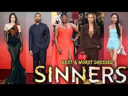 TOP 10 BEST AND WORST DRESSED AT THE SINNERS PREMIERE! (London)