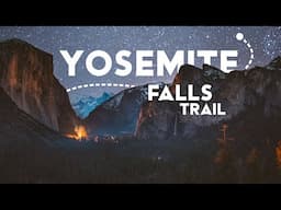 Upper Yosemite Falls Trail in the Spring: SNOW. A Silent Hiking Video