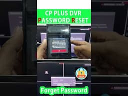 cp plus dvr password reset 2025 || dvr forgot password by Email  #dvrpassword #cpplus